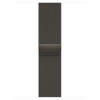 Apple Bracelet à boucle Milanais Apple Watch Series 1 á 9 / SE (38/40/41 mm) | Series 10 (42 mm) - Graphite