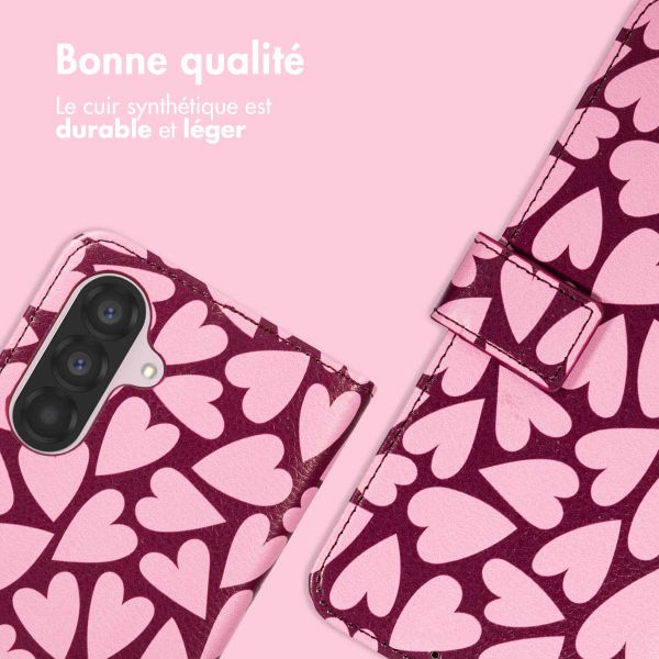 imoshion Étui de télephone portefeuille Design Samsung Galaxy A26 - Hearty Blush