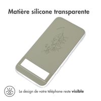 imoshion Coque Design Google Pixel 8a - Floral Green