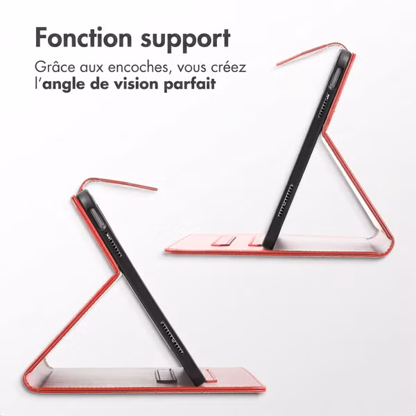 Coque tablette Samsung Galaxy Tab A11 Plus - Rouge