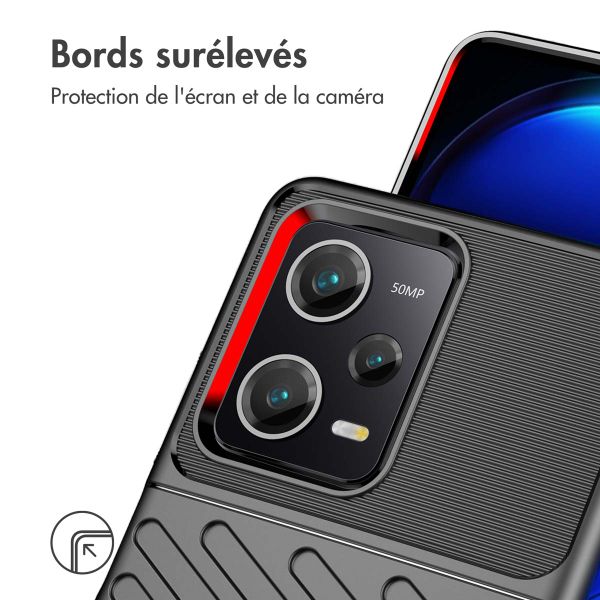 imoshion Coque arrière Thunder Xiaomi Poco X5 Pro 5G - Noir