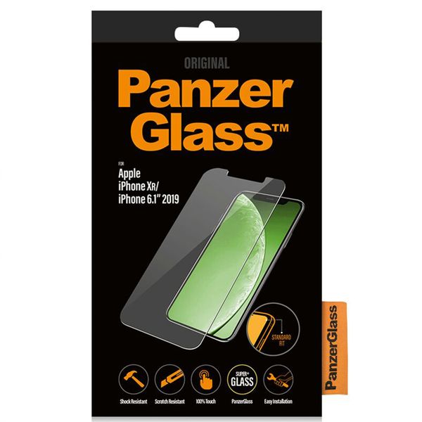 PanzerGlass Protection d'écran en verre trempé Anti-bactéries iPhone 11 / Xr