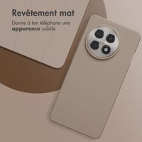 imoshion Coque Couleur OnePlus 13R - Marron