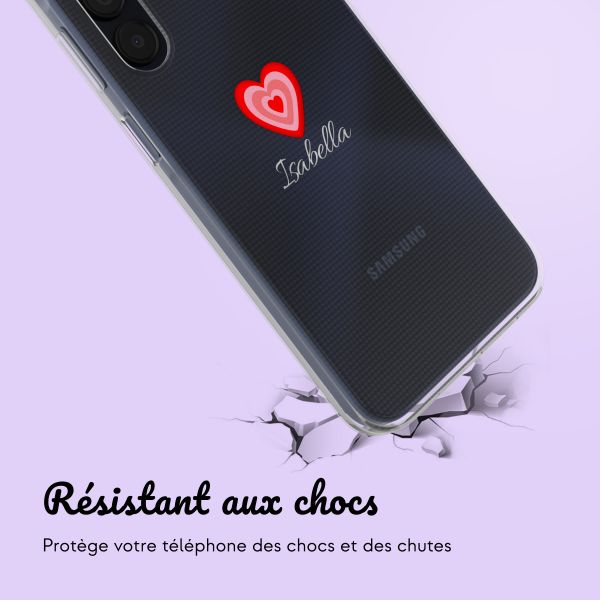 Coque avec votre propre photo et/ou texte Samsung Galaxy A15 (5G/4G) - Hartje