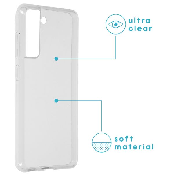 imoshion ﻿Coque silicone Samsung Galaxy S21 FE - Transparent