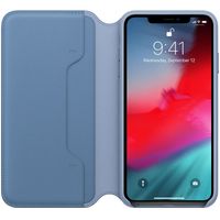 Apple Étui de téléphone Leather Folio iPhone Xs Max - Cornflower