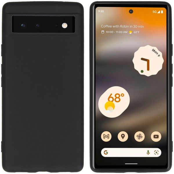 imoshion Coque Couleur Google Pixel 6a - Noir