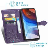 imoshion Etui de téléphone portefeuille Moto E7i Power - Violet