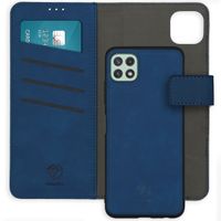 imoshion Etui de téléphone 2-en-1 amovible Galaxy A22 (5G) - Bleu