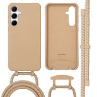 imoshion Coque de couleur avec cordon amovible Samsung Galaxy A55 - Nude