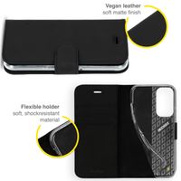 Accezz Étui de télephone Wallet Oppo A74 (5G) / A54 (5G) - Noir