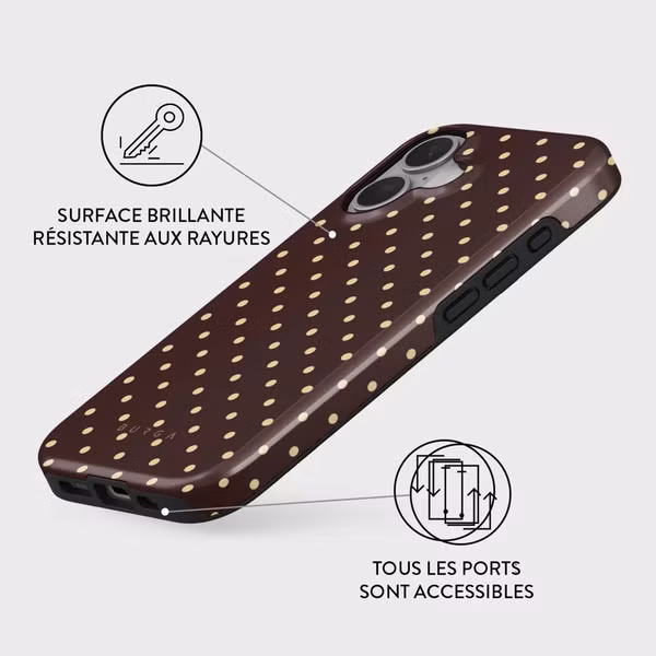 Burga Coque Tough MagSafe Apple iPhone 16 - Sorry Busy