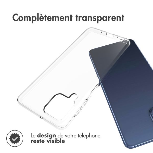 Accezz Coque Clear Samsung Galaxy M53 - Transparent