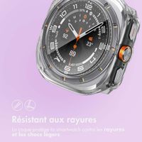 imoshion Coque rigide à couverture complète Samsung Galaxy Watch Ultra (2024/2025) - Transparent
