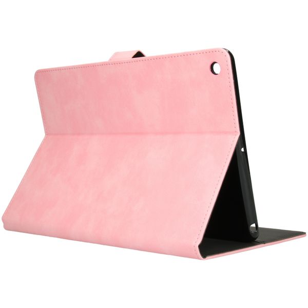 imoshion Coque tablette luxe iPad 9 (2021) 10.2 pouces / iPad 8 (2020) 10.2 pouces / iPad 7 (2019) 10.2 pouces - Rose