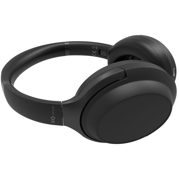 XQISIT ﻿ANC Bluetooth Headset - Casque sans fil avec Active Noise Cancelling - Noir