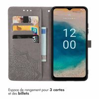 imoshion Etui de télephone Mandala Nokia G22 - Gris