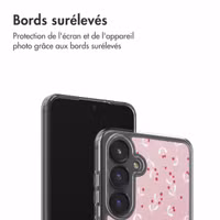 imoshion Coque Design Samsung Galaxy S24 FE - Berries Blush