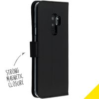 Accezz Étui de télephone Wallet Samsung Galaxy S9 Plus - Noir