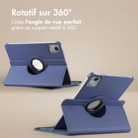 imoshion Coque tablette rotatif à 360° Lenovo Tab M11 - Bleu foncé