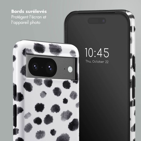 Selencia Coque arrière Vivid Tough Google Pixel 8  - Trendy Leopard