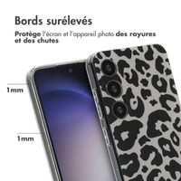 imoshion Coque Design Samsung Galaxy S24 - Leopard Transparent