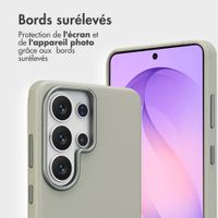 Accezz Étui de télephone portefeuille en cuir 2-en-1 avec MagSafe Samsung Galaxy S26 Ultra - Light Grey
