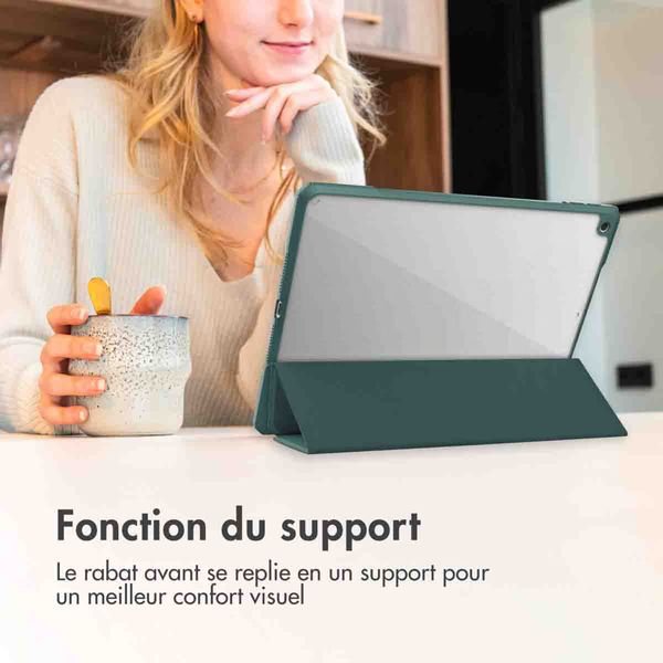 imoshion Coque tablette rigide Trifold Apple iPad Pro 11 (2024) M4 - Vert