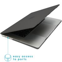 imoshion Coque Laptop pour MacBook Pro 16 pouces (2021) / Pro 16 pouces (2023) M3 chip - A2485 / A2780 / A2991 / A3186 / A3403 - Noir