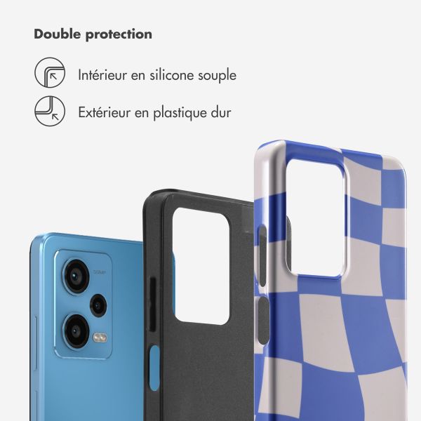 Selencia Coque arrière Vivid Tough Xiaomi Redmi Note 12 Pro - Groovy Sapphire Blue