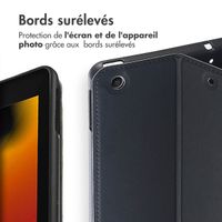 Accezz Coque tablette Classic Apple iPad 9 (2021) 10.2 pouces / iPad 8 (2020) 10.2 pouces / iPad 7 (2019) 10.2 pouces - Noir