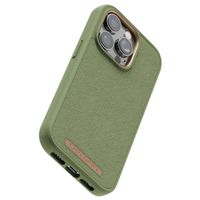 Njorð Collections Coque daim Comfort+ iPhone 14 Pro - Olive