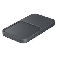 Samsung ﻿Wireless Charger Duo - Chargeur sans fil - Avec adaptateur et câble de charge - 15 Watt - Noir