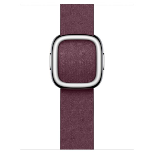 Apple Modern Buckle FineWoven Apple Watch Series 1-9 / SE - 38/40/41 mm / Series 10 - 42 mm - Taille S - Mulberry