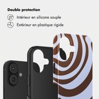 Selencia Coque arrière Vivid Apple iPhone 17 - Dream Swirl Chocolate