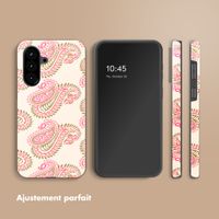 Selencia Coque arrière Vivid Samsung Galaxy A57 (5G) - Paisley Blush