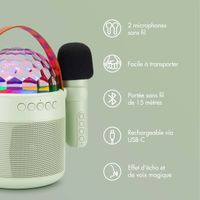 imoshion Sing & Shine Karaoke Set - Enceinte et 2 micros - Mintgreen