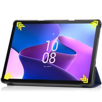 imoshion Coque tablette Trifold Lenovo Tab M10 (3rd gen) - Bleu foncé