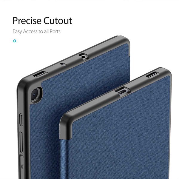 Dux Ducis Coque tablette Domo Samsung Galaxy Tab S6 Lite / Tab S6 Lite (2022) / Tab S6 Lite (2024) - Bleu