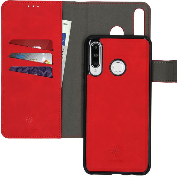 imoshion Etui de téléphone 2-en-1 amovible Huawei P30 Lite - Rouge