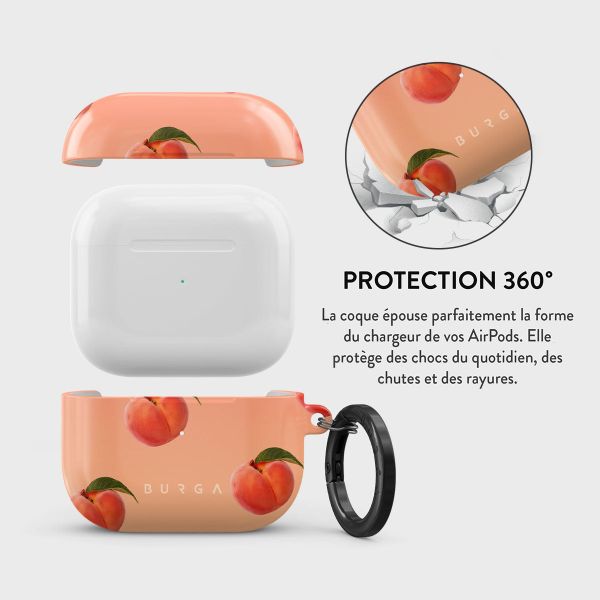 Burga L'étui rigide Apple AirPods 3 (2021) - Peachy