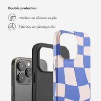 Selencia Coque arrière Vivid Apple iPhone 14 Pro Max - Groovy Sapphire Blue