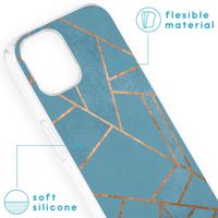 imoshion Coque Design iPhone 13 - Blue Graphic