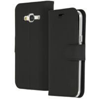 Accezz Étui de télephone Wallet Samsung Galaxy J3 / J3 (2016) - Noir