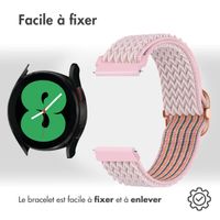 imoshion Bracelet élastique en nylon - Connexion universelle de 20 mm - Rose