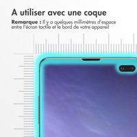 Accezz Protection d'écran en verre trempé Full Cover Samsung Galaxy S10 Plus