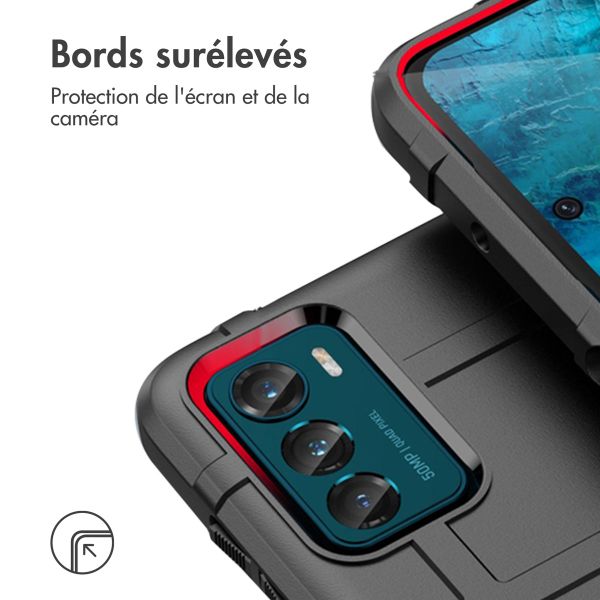 imoshion Coque Rugged Shield Motorola Moto G42 - Noir