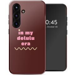 Selencia Coque arrière Vivid Samsung Galaxy S25 - Delulu