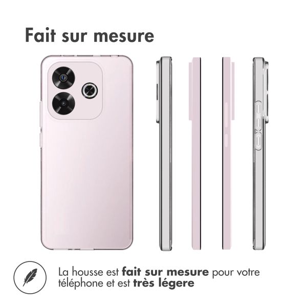Accezz Coque Clear Xiaomi Redmi Note 14 (5G) - Transparent