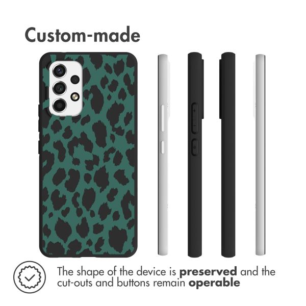 imoshion  Coque Design Samsung Galaxy A53 - Green Leopard